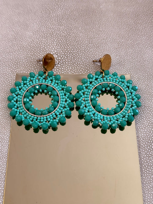 Kally Earrings Mint