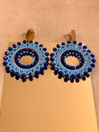 Kally Earrings Blue