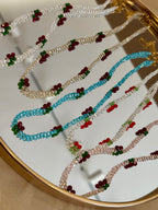 Cherry Necklace Stainless Steel