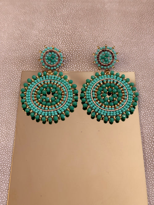 Zenia Earrings Mint
