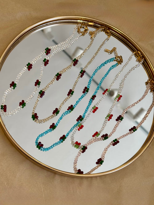 Cherry Necklace Stainless Steel