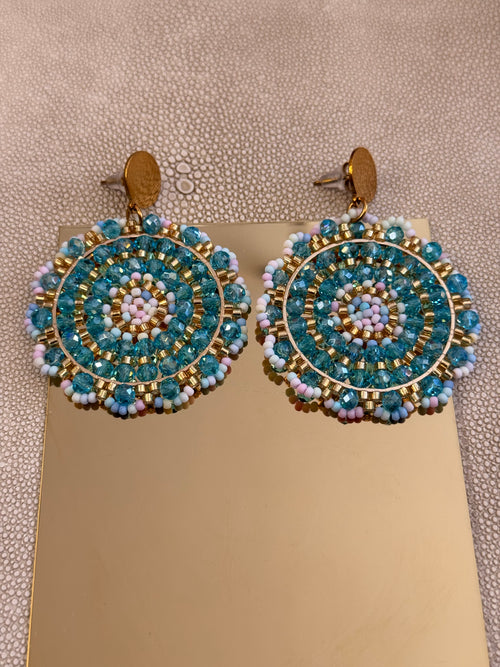 Anny Earrings Γαλάζιο