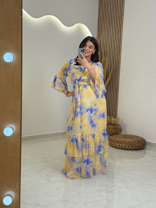 Adele Dress Yellow