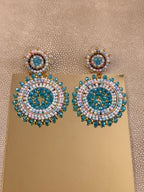 Zenia Earrings Γαλάζιο