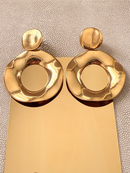 Semina Earrings Gold