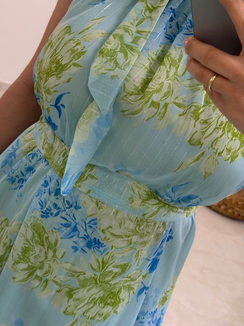 Alice Dress Aqua