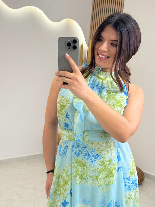 Alice Dress Aqua
