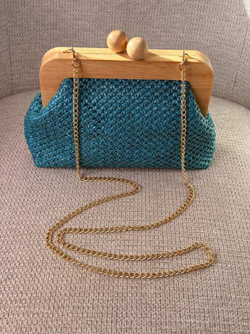 Jenny Bag Πετρόλ