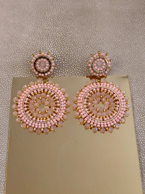Ζenia Earrings Rose