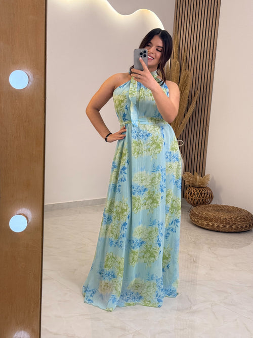 Alice Dress Aqua