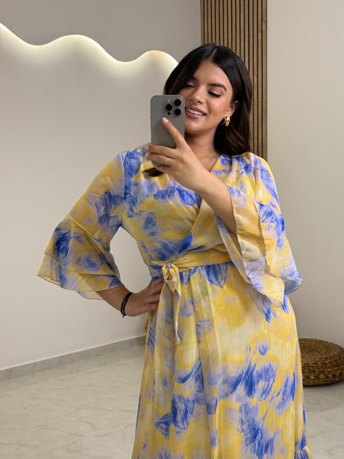Adele Dress Yellow