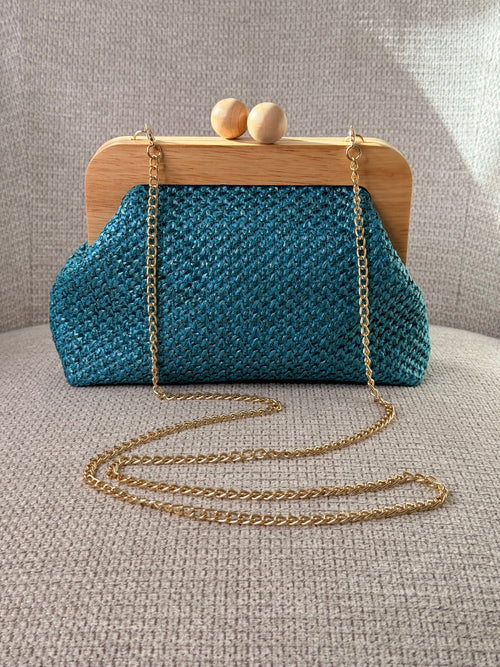 Jenny Bag Πετρόλ